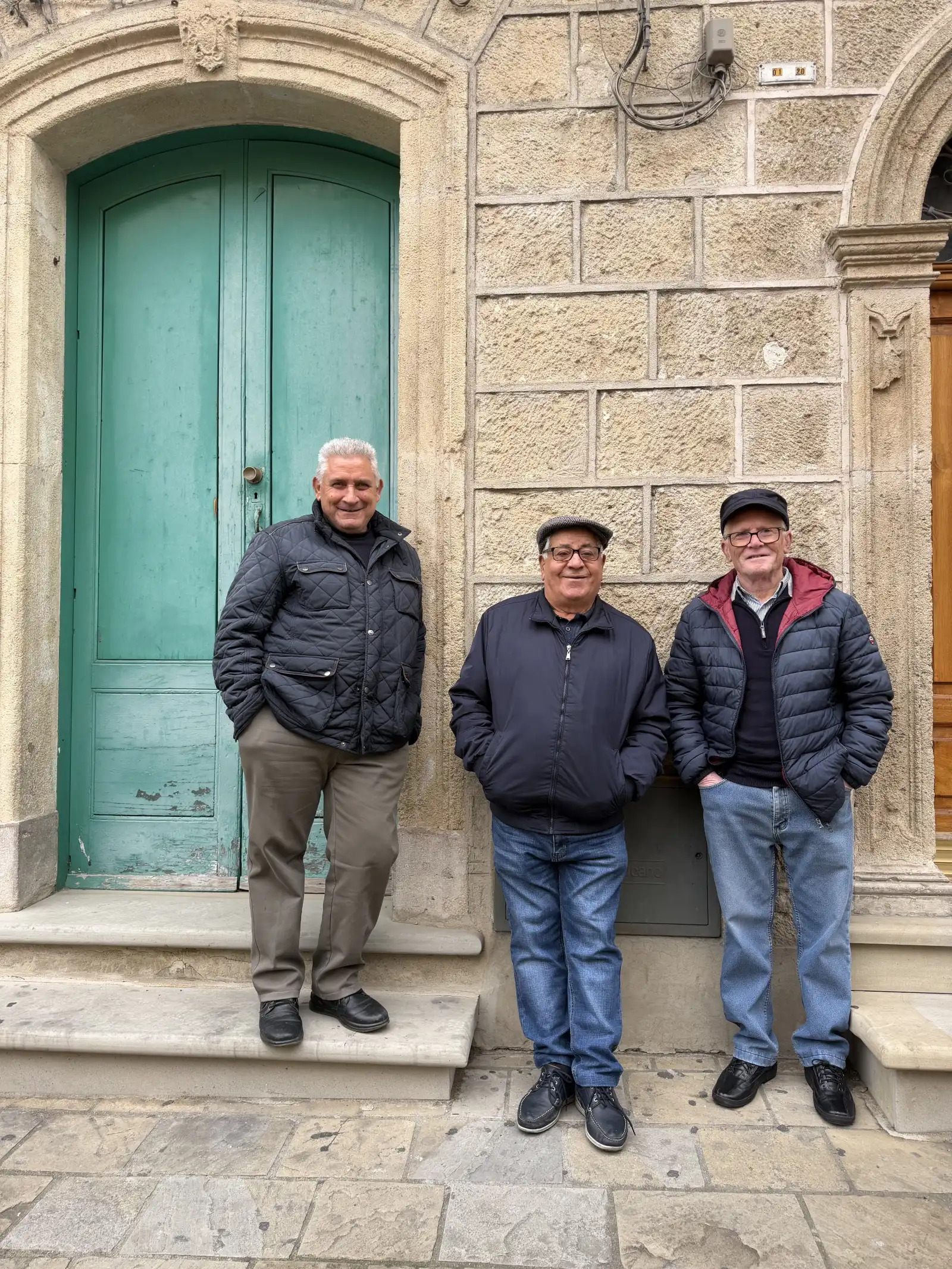 Foto gruppo del Borgo di Stigliano