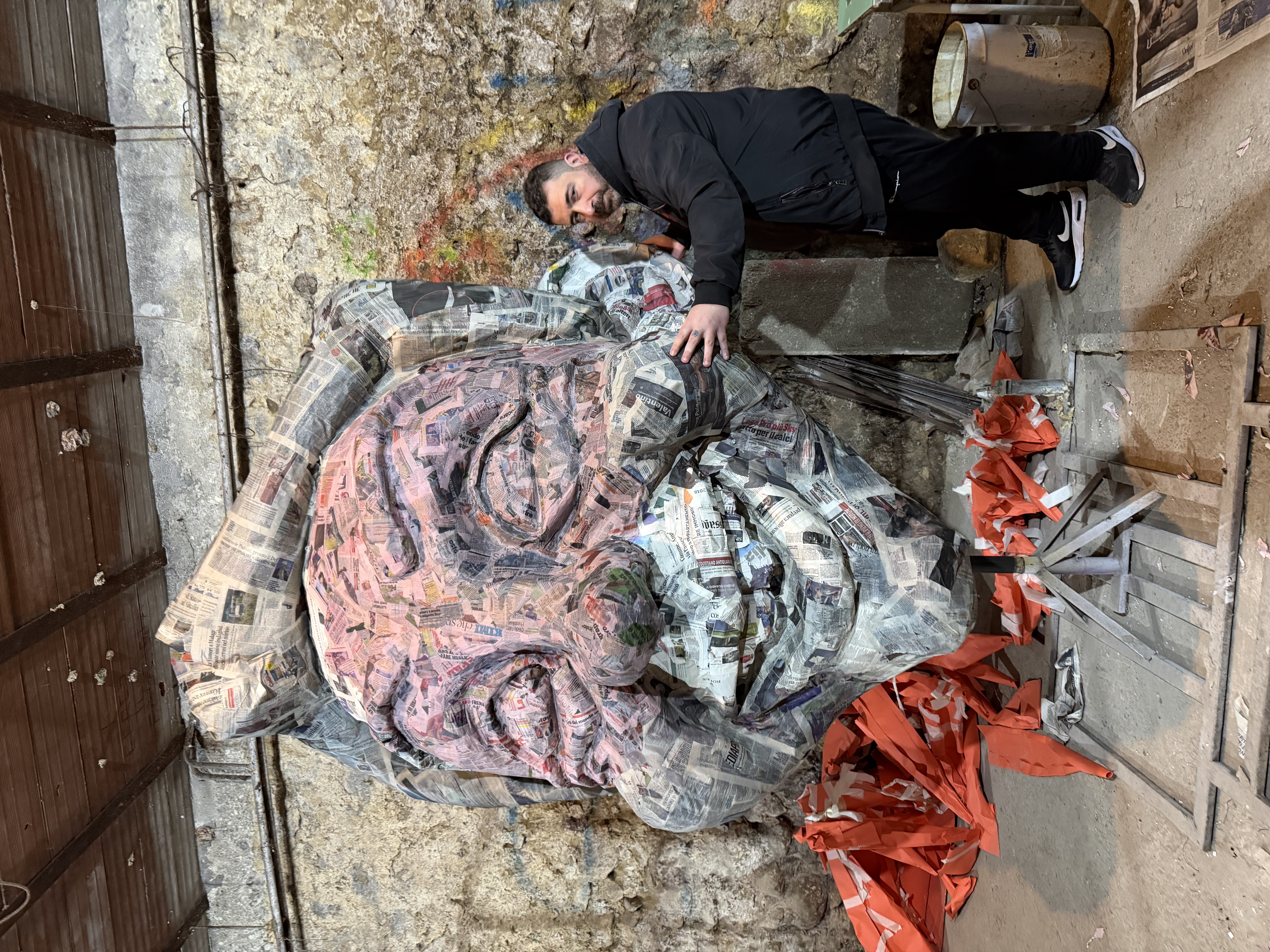 Preparazione opere d'arte a Stigliano