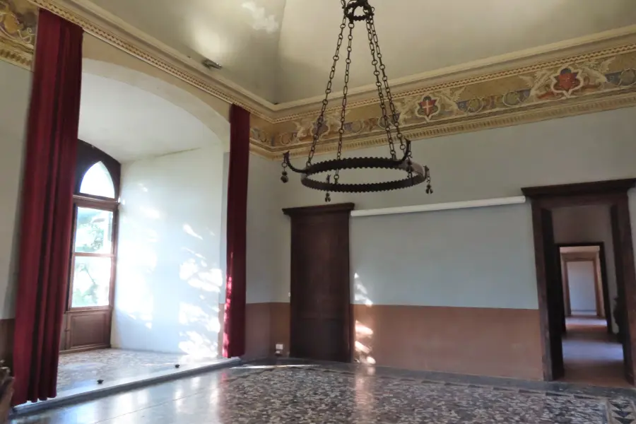 Il Salone d’Onore affrescato del Castello Pallavicino di Varano de’ Melegari