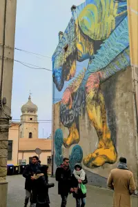 Disegni rupestri a Stigliano