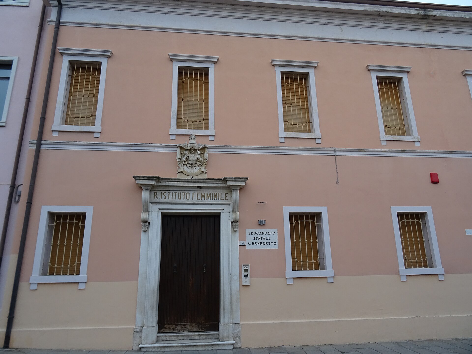 L'Educandato Statale San Benedetto a Montagnana, ex complesso monastico oggi istituto scolastico
