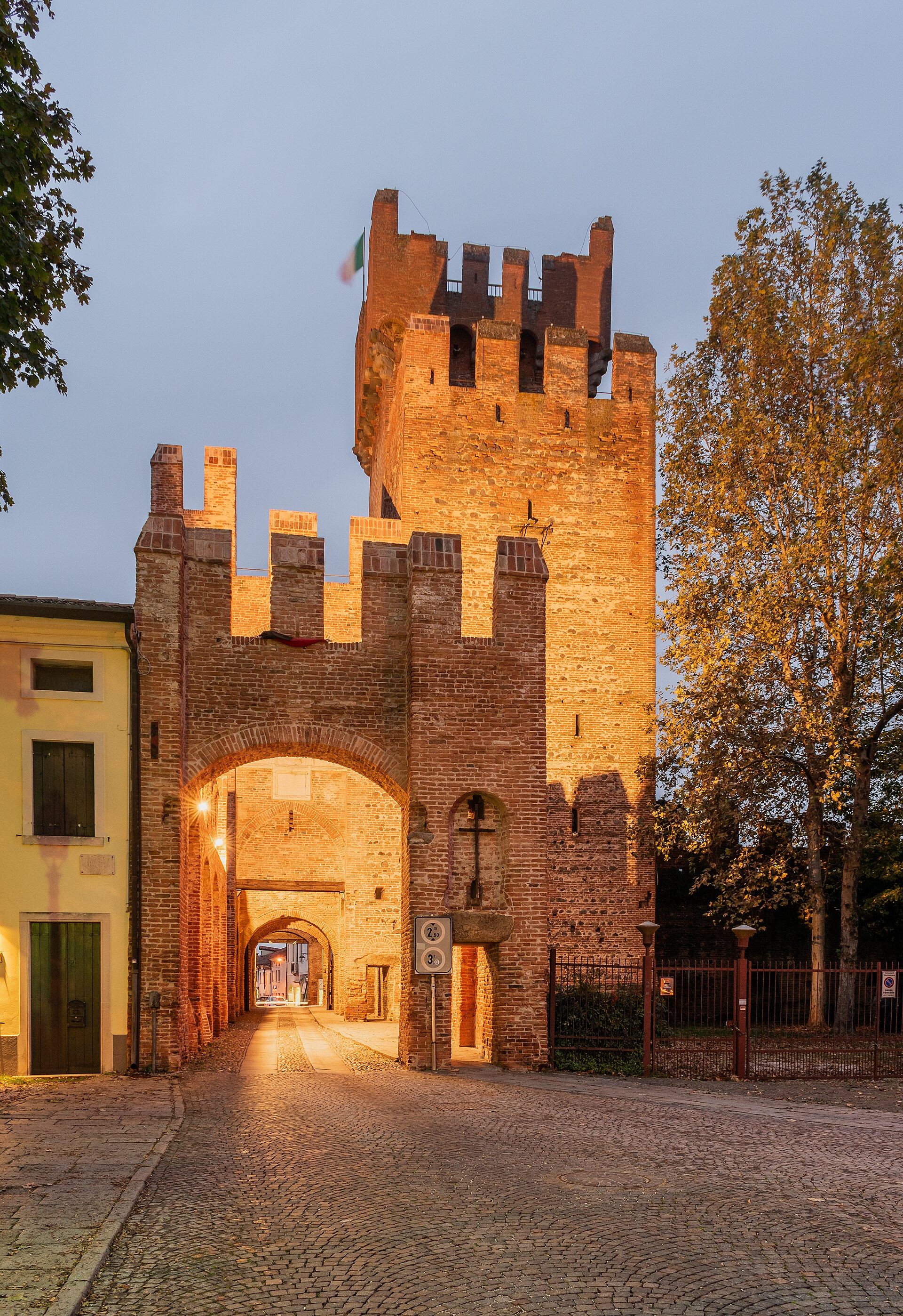 Rocca degli Alberi a Montagnana