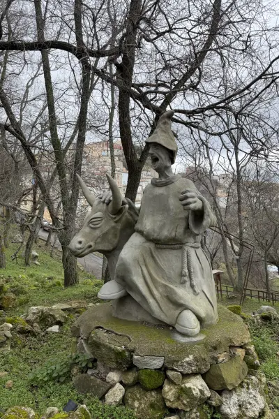 Scultura tipica al borgo di Stigliano
