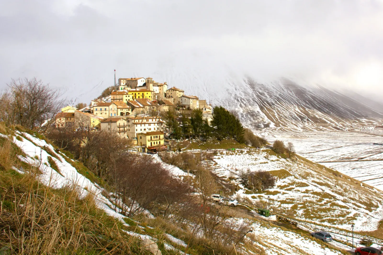 Castelluccio di Norcia sul Piano Grande